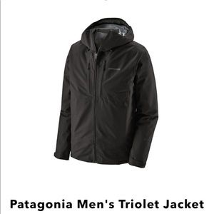 Patagonia Men's Triolet Jacket Black - rain/snow